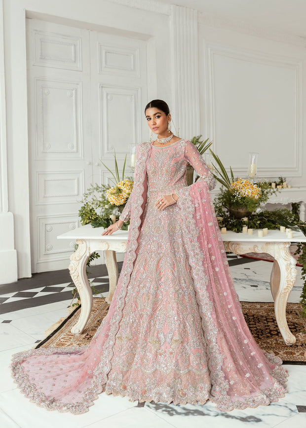 Designer Bridal Light Pink Indian ...